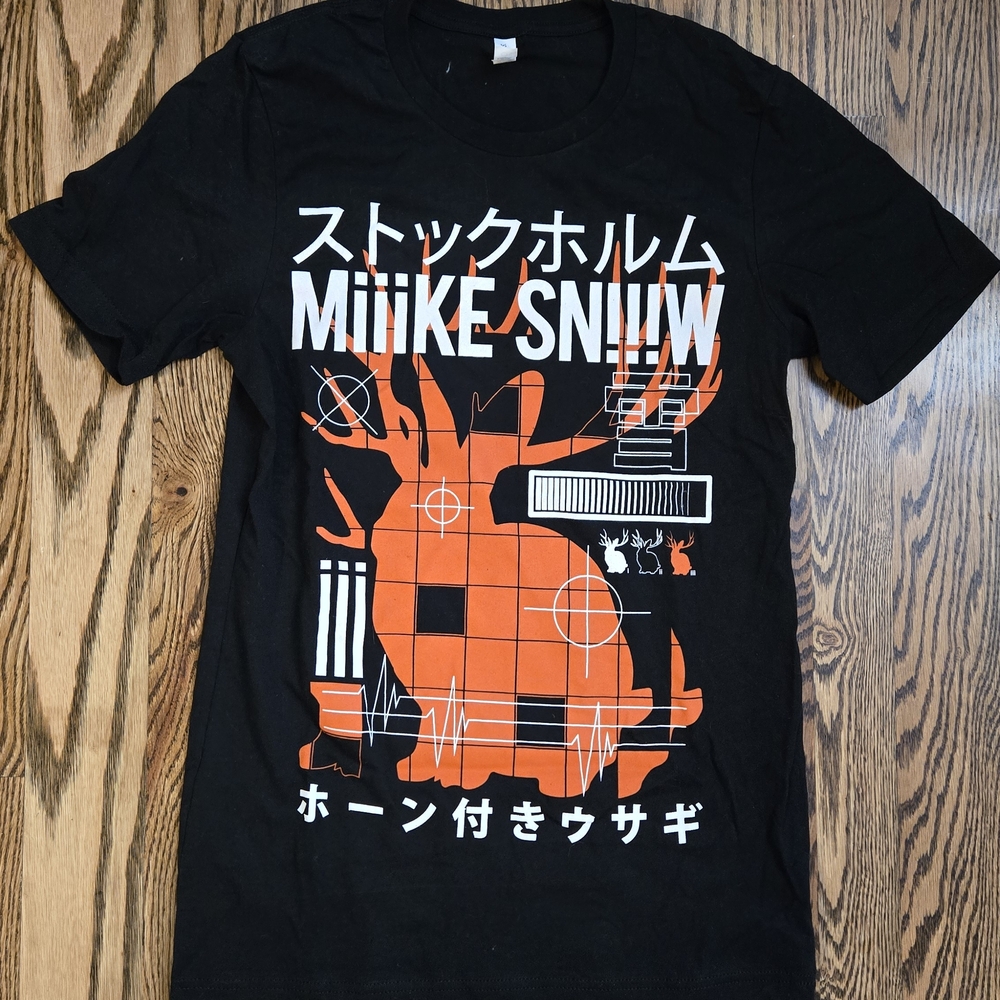 Miike Snow Miiike Sn!!!w Black Graphic T-Shirt